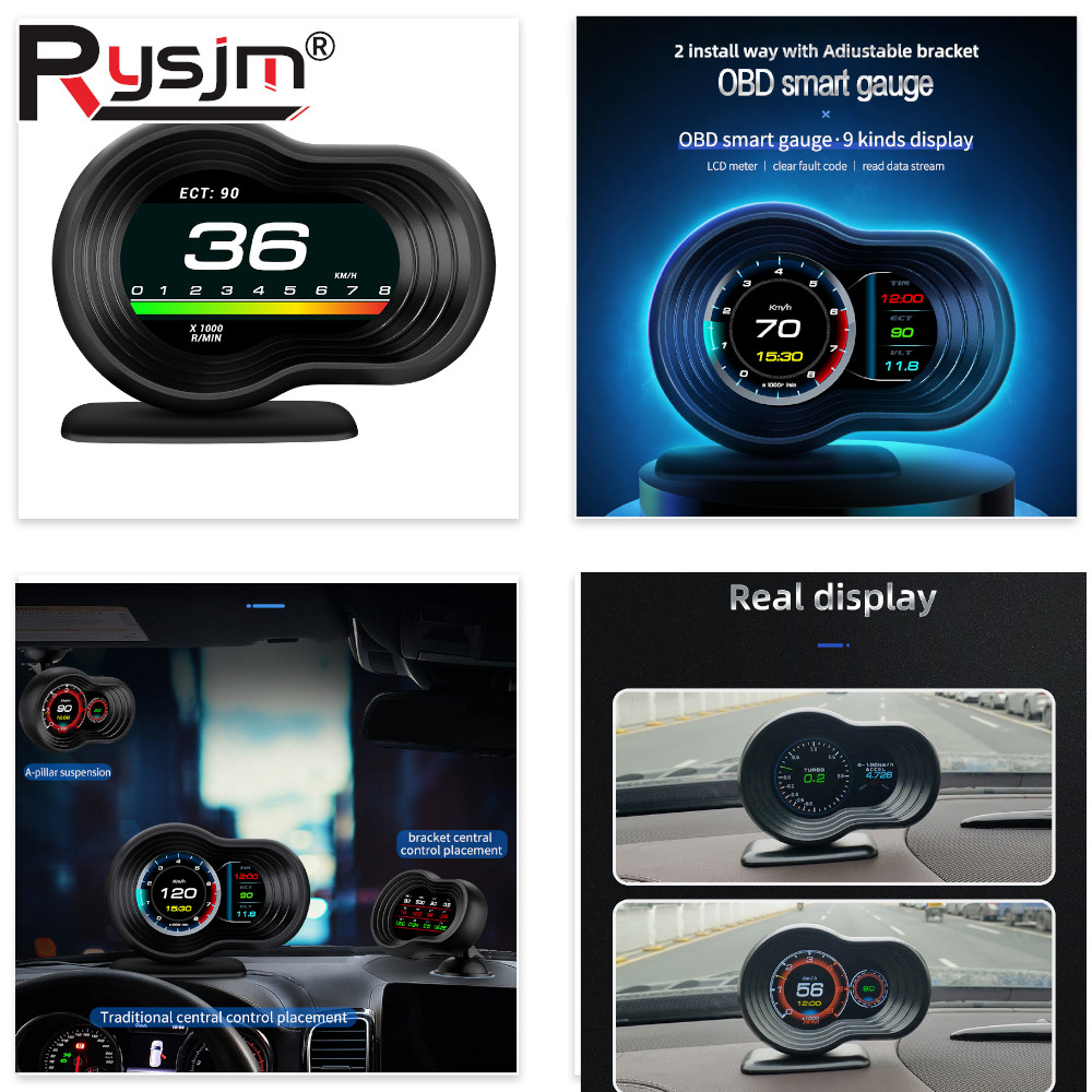 Obd2 Hud Speedometer Projector - OBD2 Car HUD F9 OBD Head