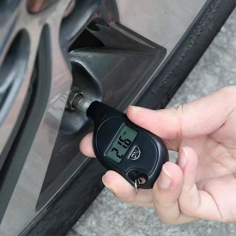 Hud Display With Tire Pressure - Tire Pressure Gauge with LCD Display