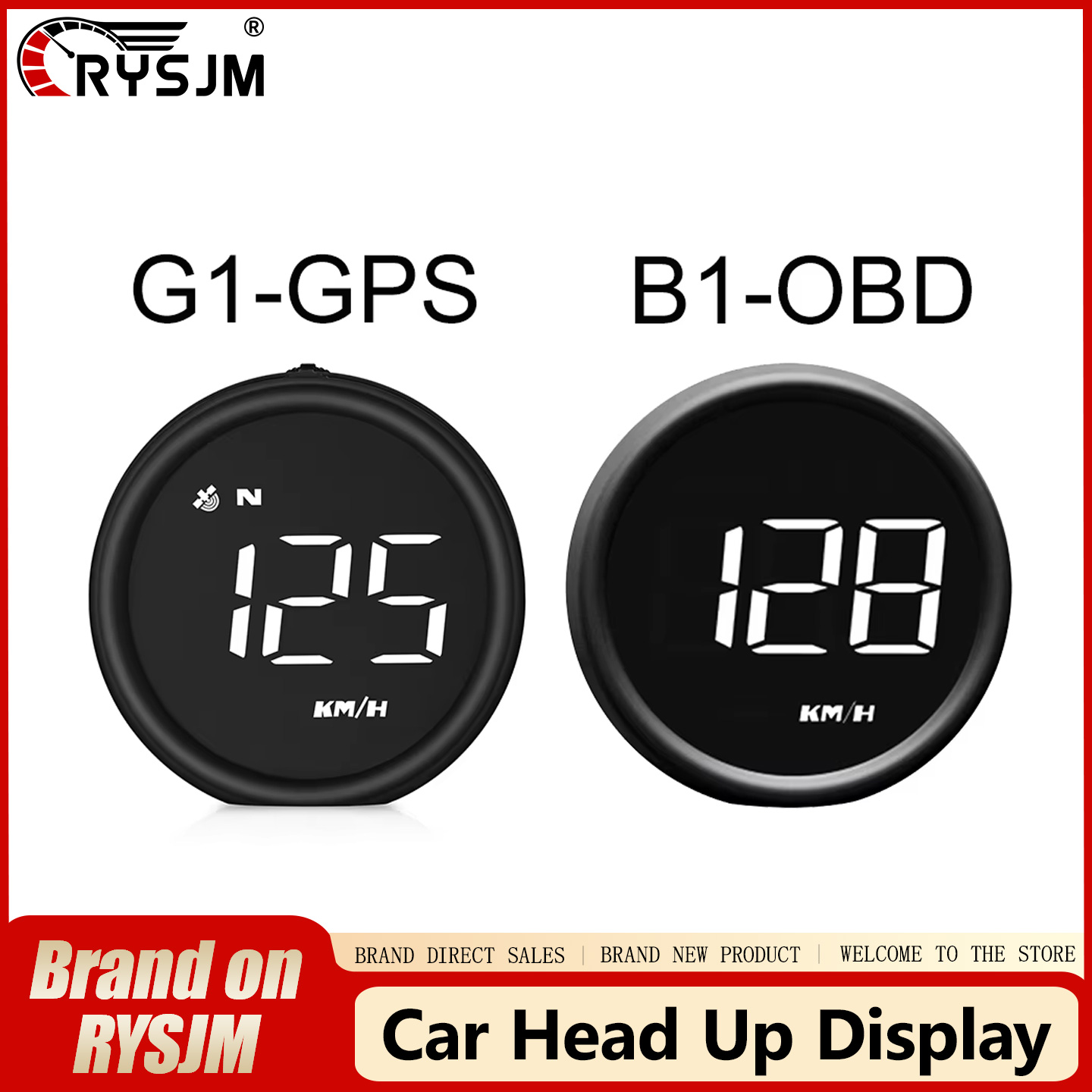 Obd2 Hud Speedometer Projector - G1 GPS B1 OBD2 HUD Car