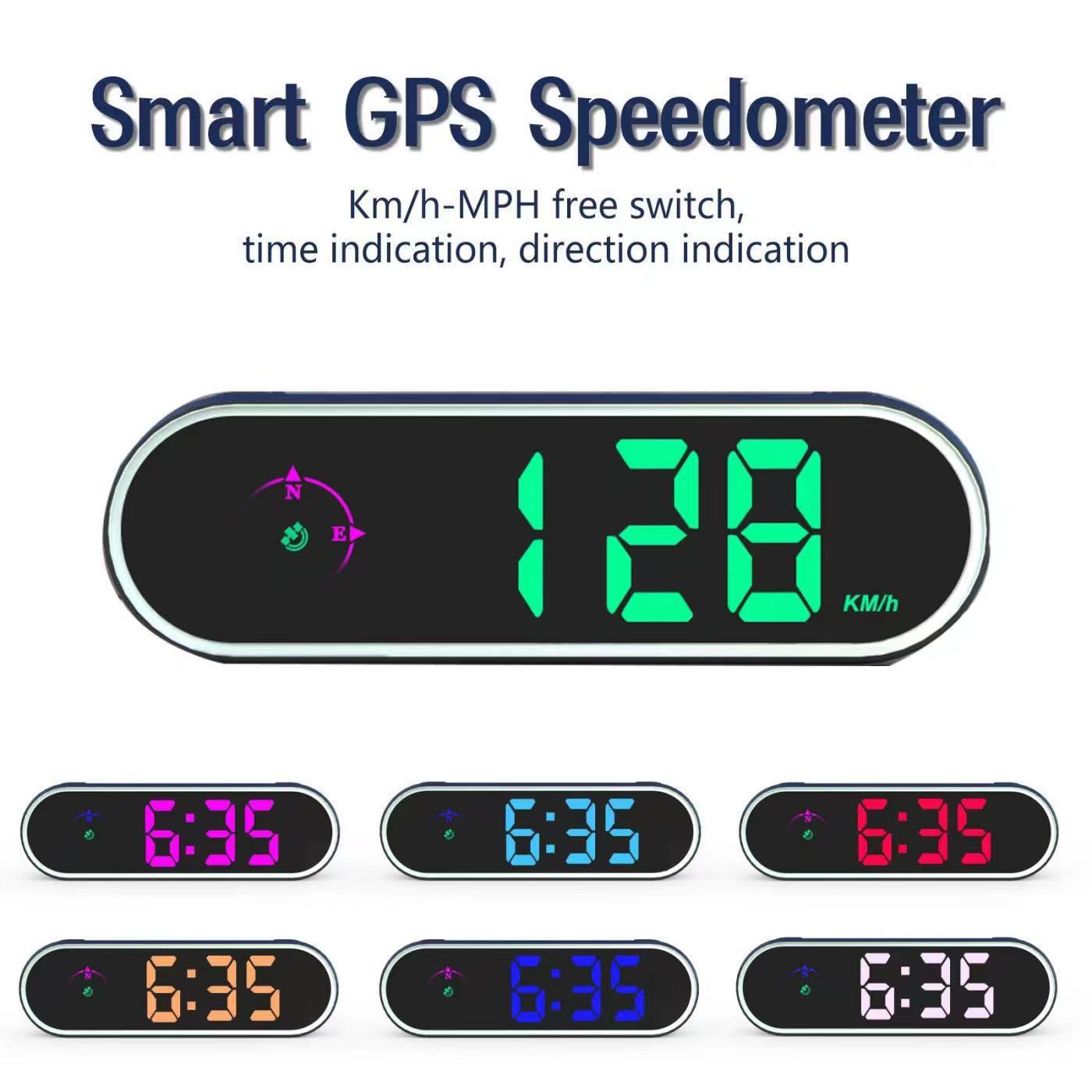 Car Heads Up Display Navigation - Car Headup Display GPS Digital Speedometer
