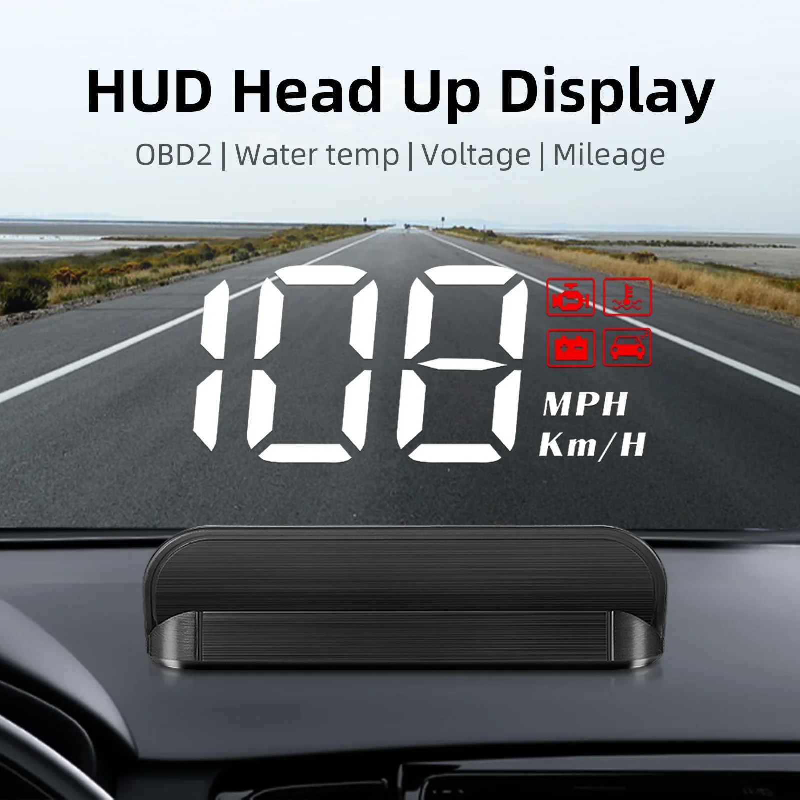 M3 Head Up Display, OBD2 HUD C - Obd2 Hud Speedometer Projector ulasan dan harga