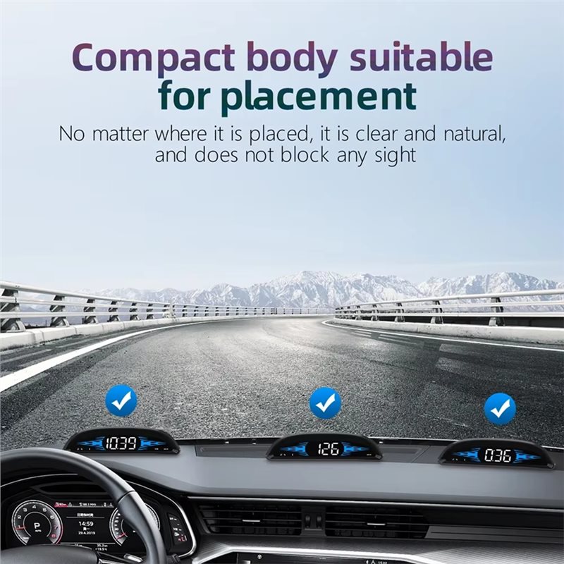 Universal OBD Car Head Up Disp - Hud Speedometer Digital Universal ulasan dan harga