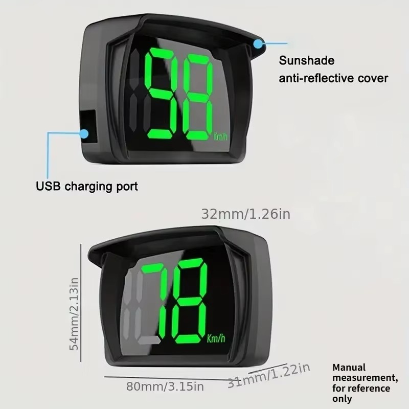 Universal Car GPS HUD Head Up  - Hud Speedometer Digital Universal ulasan dan harga