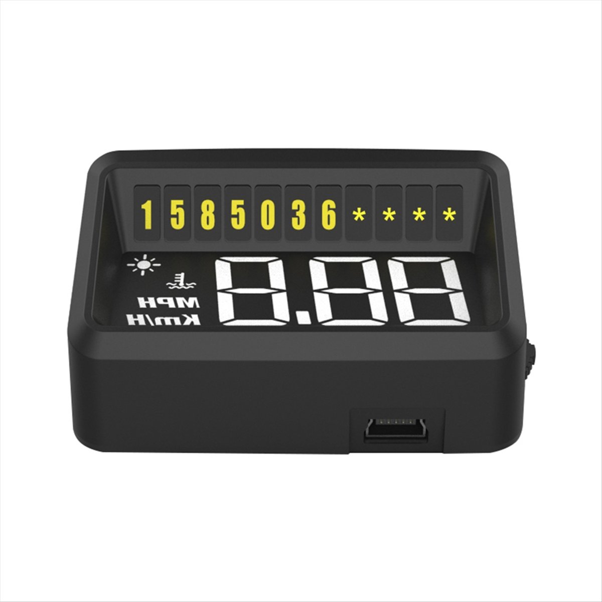 《Factory Direct》Car Head Up Di - Obd2 Hud Speedometer Projector ulasan dan harga