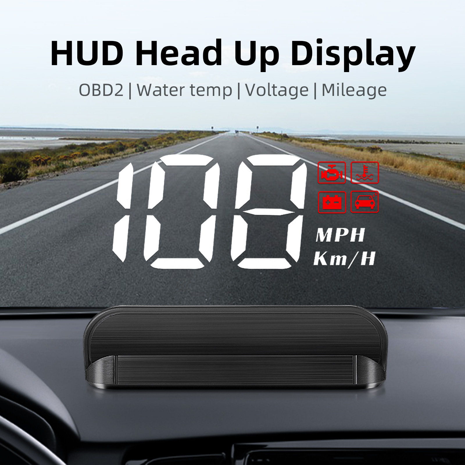M3 HUD Obd2 Head-Up Display Di - Obd2 Hud Speedometer Projector ulasan dan harga
