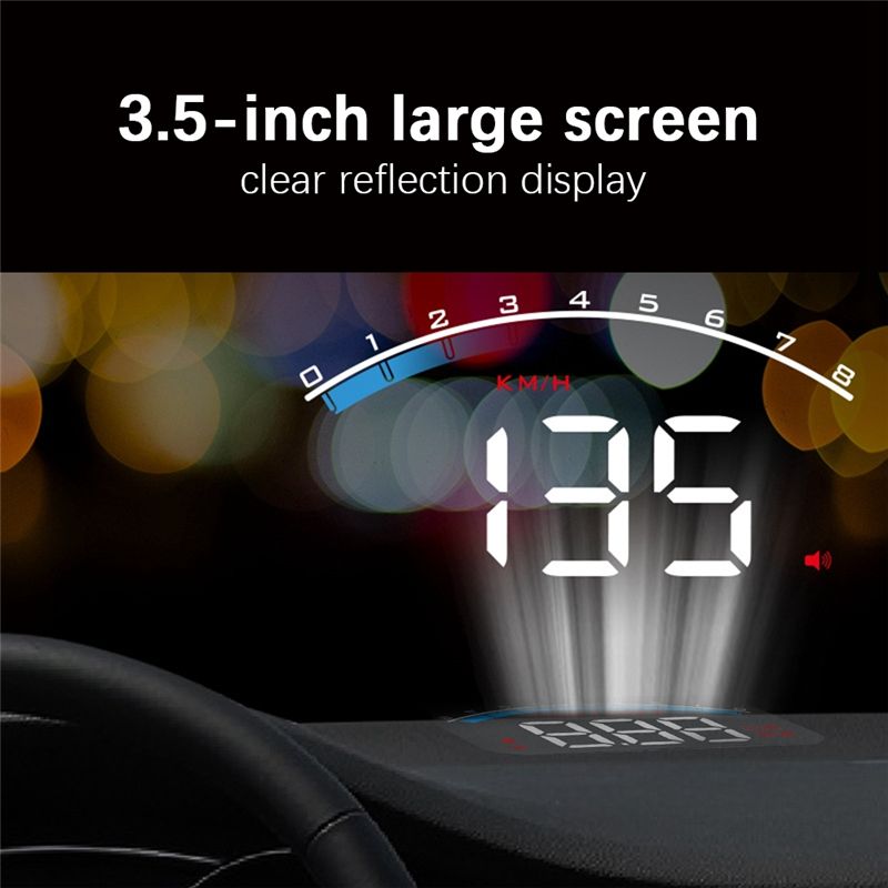 A13F-HUD Head Up Display OBD2  - Obd2 Hud Speedometer Projector ulasan dan harga