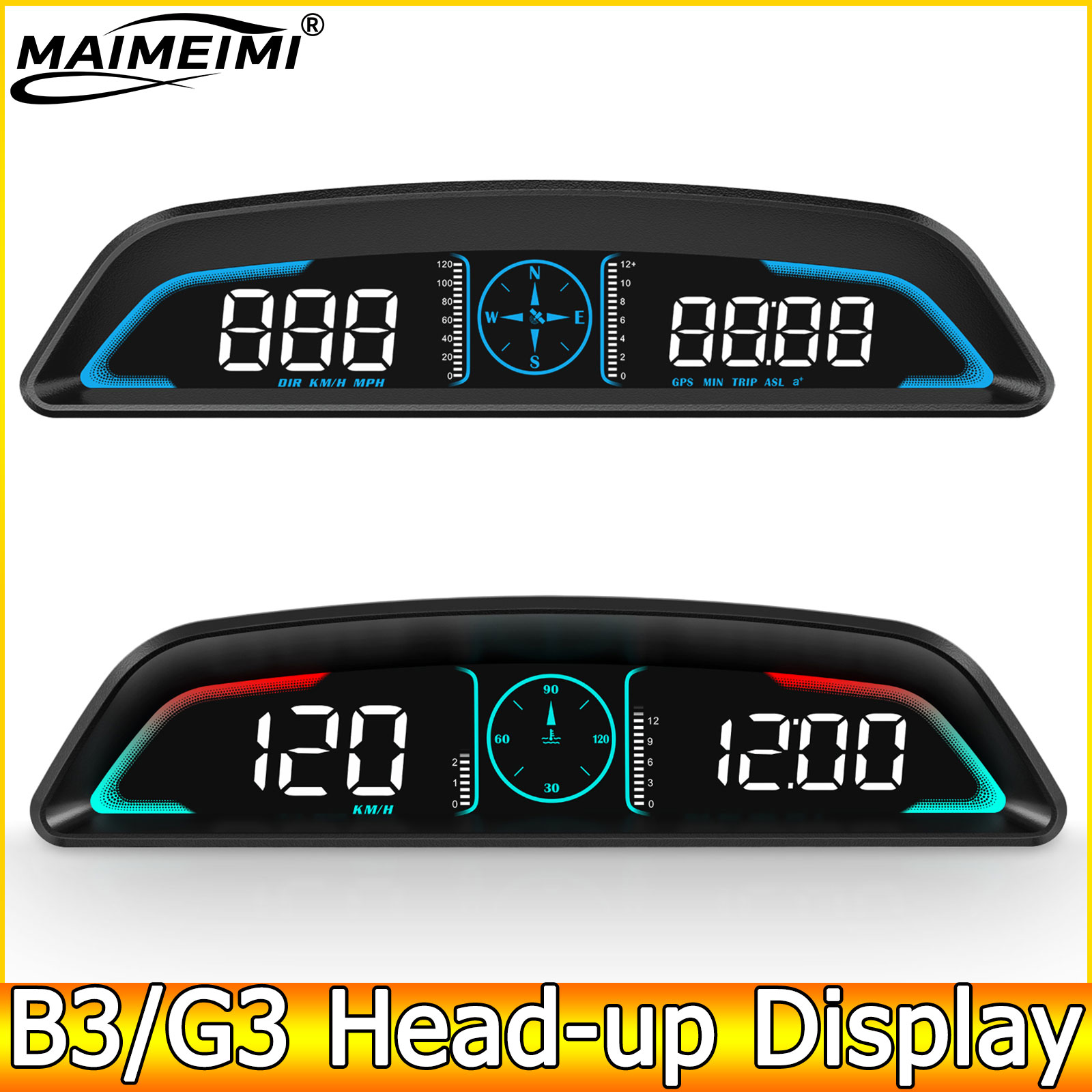 AD Car B3 OBD/ G3 GPS Head Up  - Hud Obd2 Multi Function Alarm ulasan dan harga