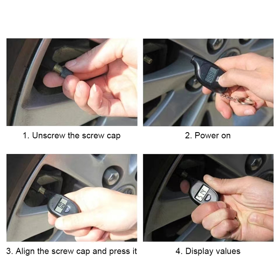 Tire Pressure Gauge with LCD D - Hud Display With Tire Pressure ulasan dan harga