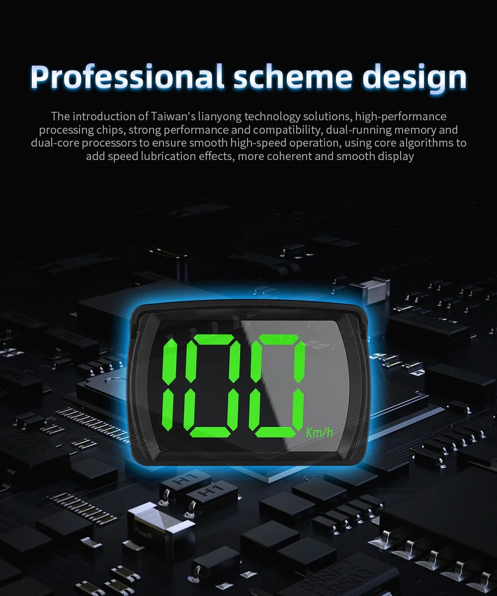 Y03 Car GPS HUD Head Up Displa - Hud Speedometer Digital Universal ulasan dan harga