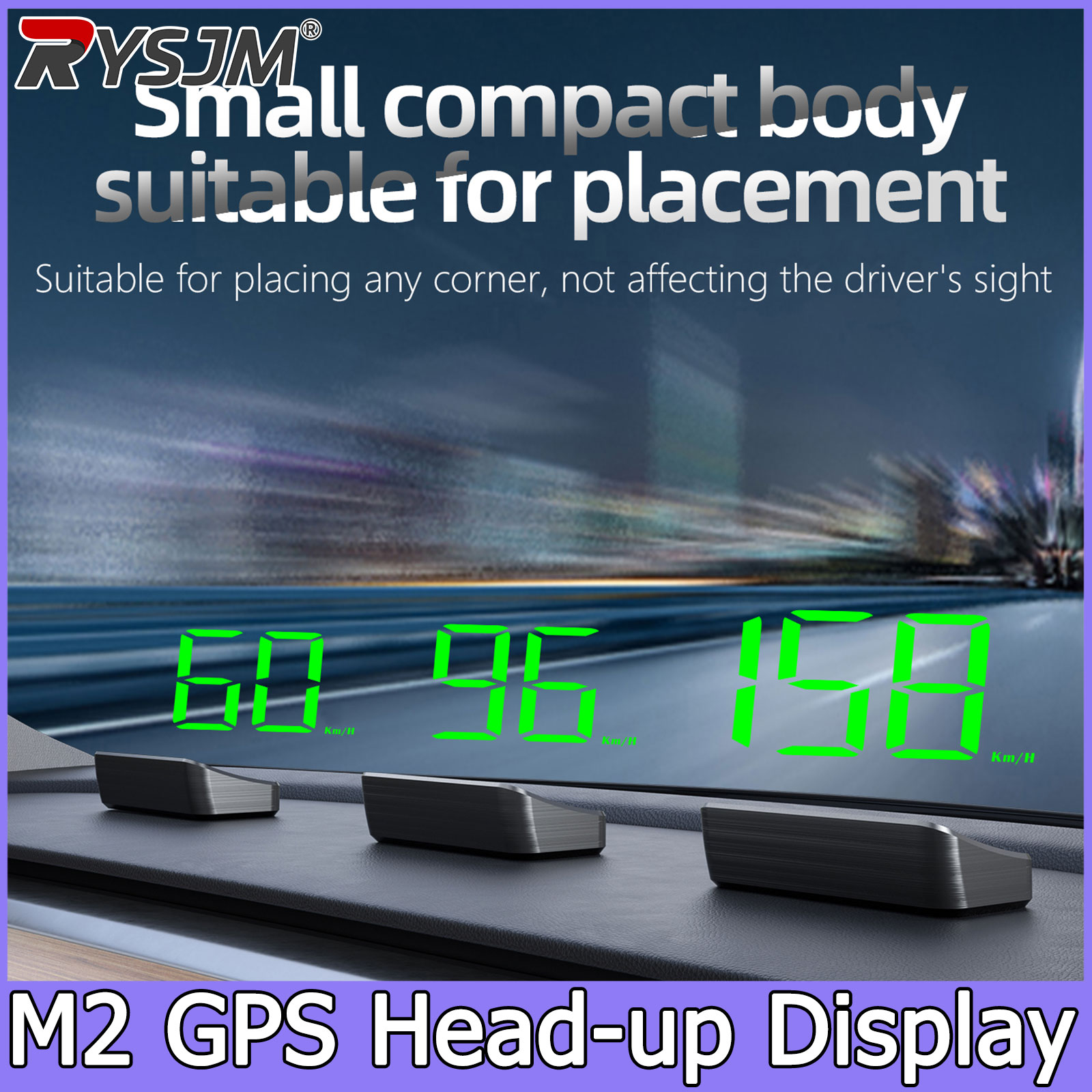 M2 Head Up Display Car GPS Spe - Car Heads Up Display Navigation ulasan dan harga