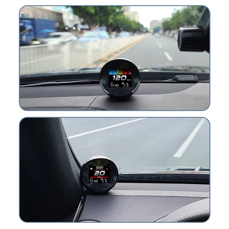 AEA6-Universal Car HUD Head-Up - Hud Speedometer Digital Universal ulasan dan harga
