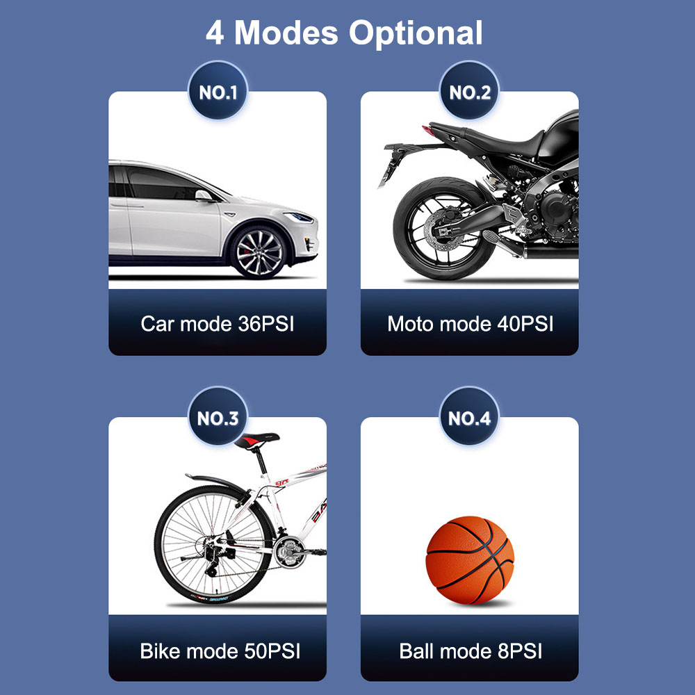 Digital Air Pump With LED Ligh - Hud Display With Tire Pressure ulasan dan harga