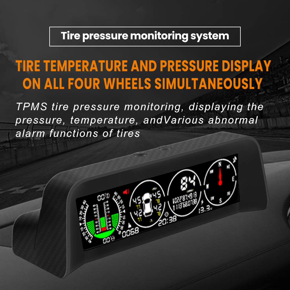 X91-WZ GPS TPMS Tire Monitor I - Car Heads Up Display Navigation ulasan dan harga