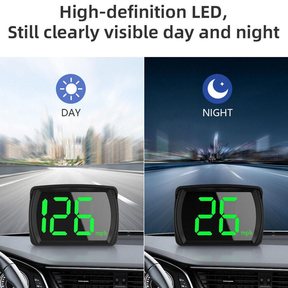 Car HUD GPS Digital Speedomete - Car Heads Up Display Navigation ulasan dan harga