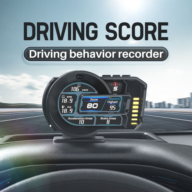 OBD2+GPS HUD Head Up Display G - Hud Obd2 Multi Function Alarm ulasan dan harga