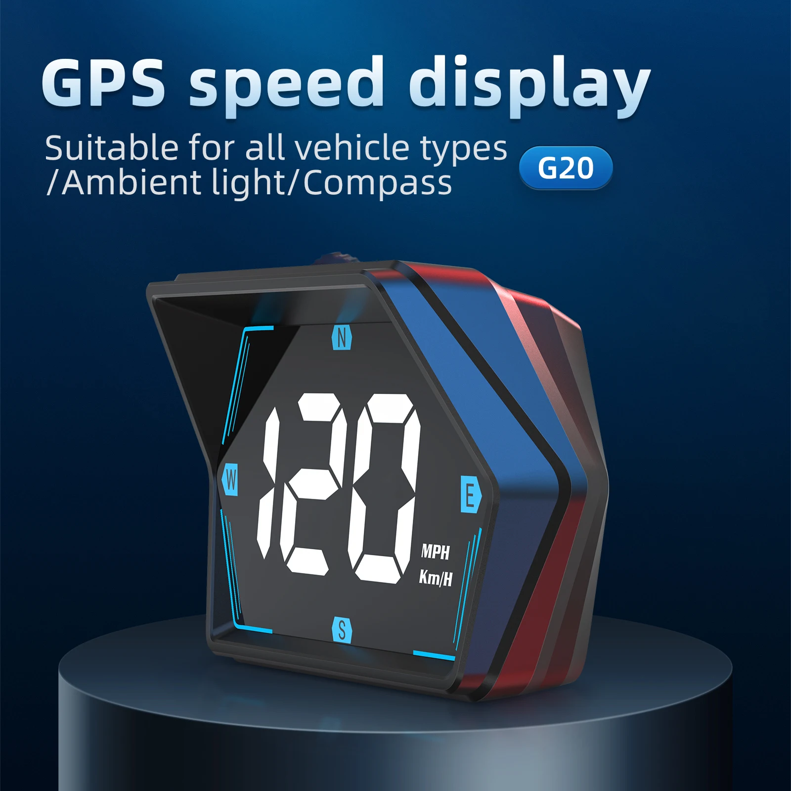 Universal G20 HUD Car Digital  - Hud Speedometer Digital Universal ulasan dan harga