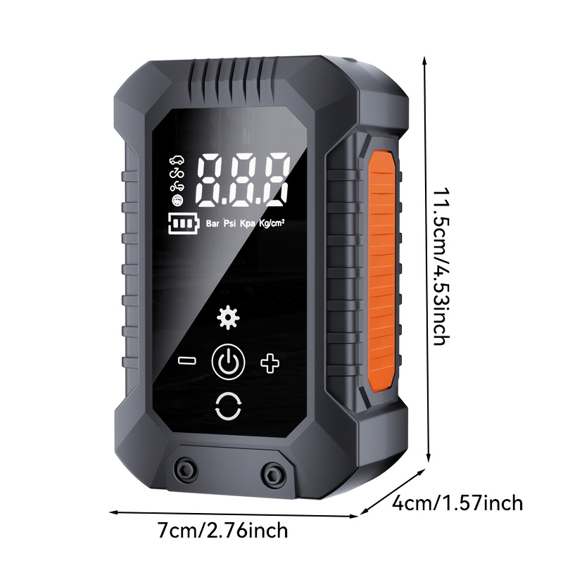 Wireless Portable Tire Inflato - Hud Display With Tire Pressure ulasan dan harga